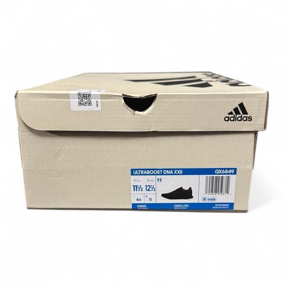 adidas UltraBoost DNA XXII Shoes Black Running Sneaker GX6849 Men’s Size 11.5 - Picture 7 of 9